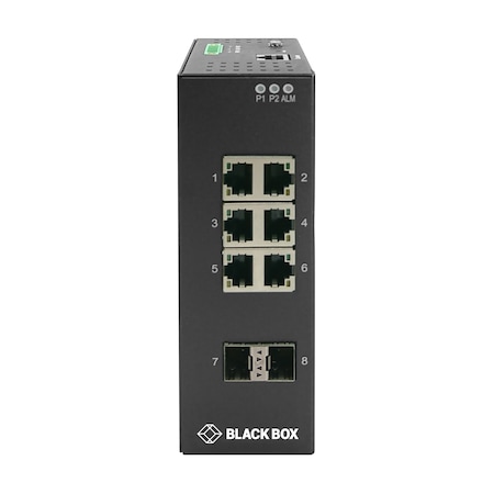 Black Box BLACK BOX Ethernet Switch 6-Port Gigabit Managed LIG1082A